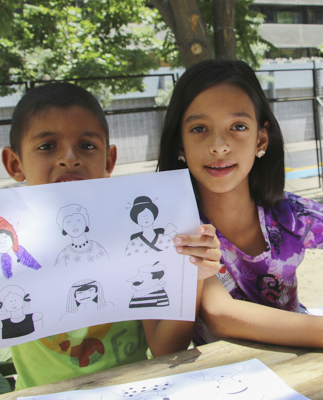 ¡A jugar! Ven a colorear nuestras Trivias Ilustradas en el Cecrea de San Joaquín