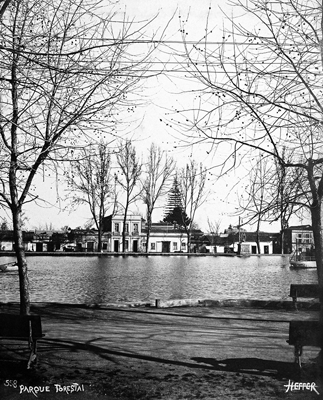 La laguna que existió por 42 años en el Parque Forestal