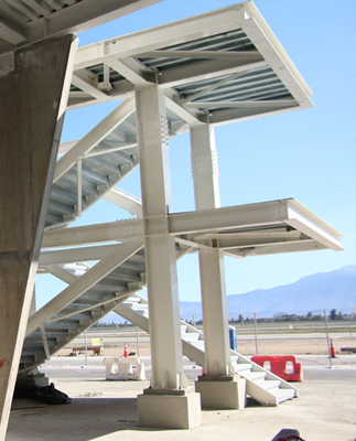 Inauguran primer espigón del nuevo aeropuerto de Santiago