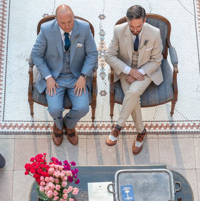 El matrimonio de Andrés Guzmán y Pablo Blanco